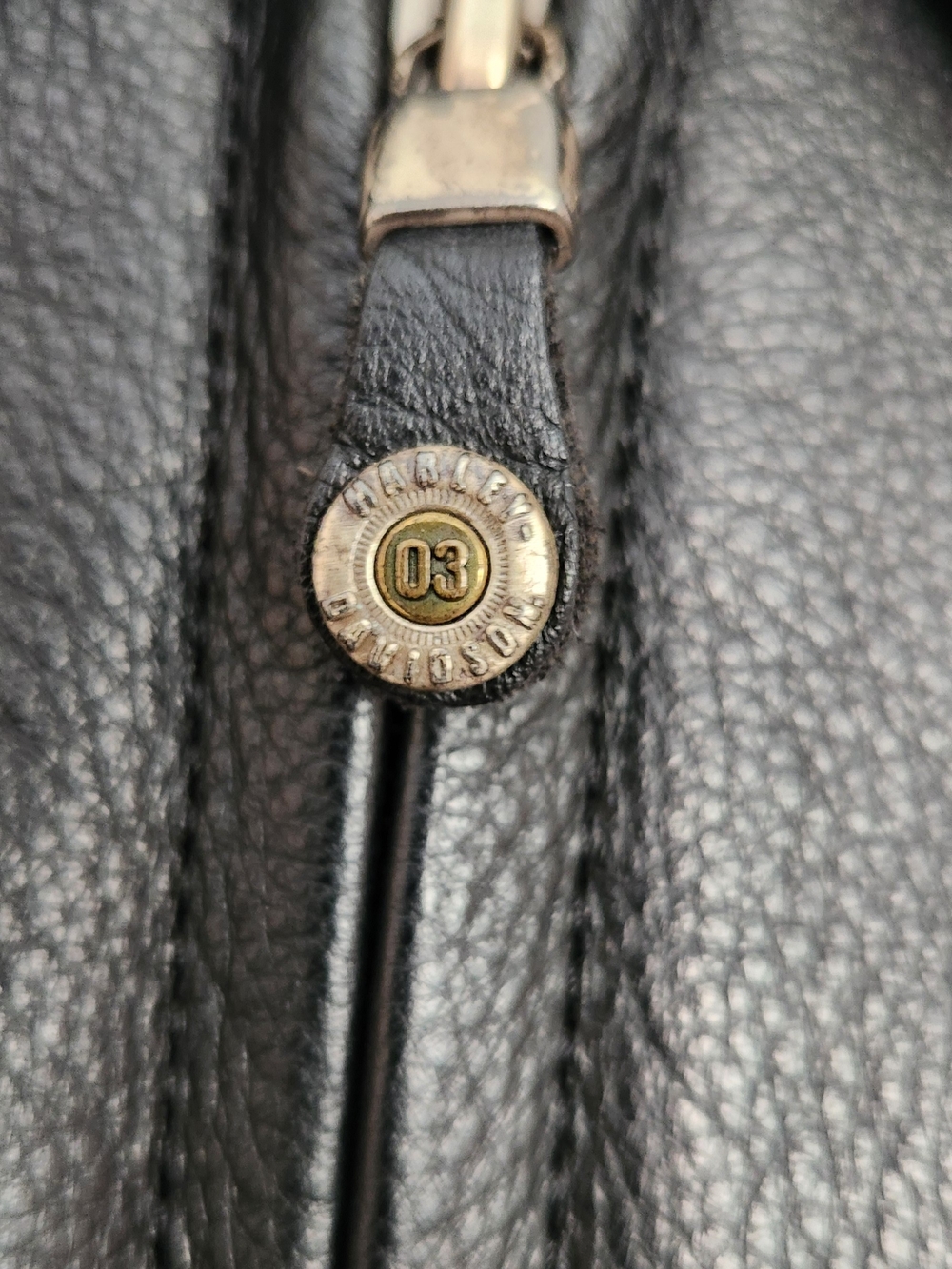 Harley-Davidson Black Leather Jacket — 100 Years Anniversary - Womenn's S - Picture 4 of 11